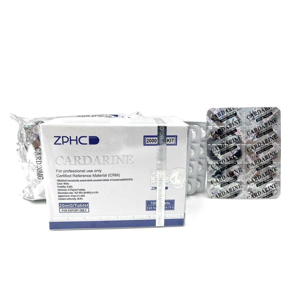 ZPHC NEW Cardarine 20MGTAB - ЦЕНА ЗА 100 ТАБ