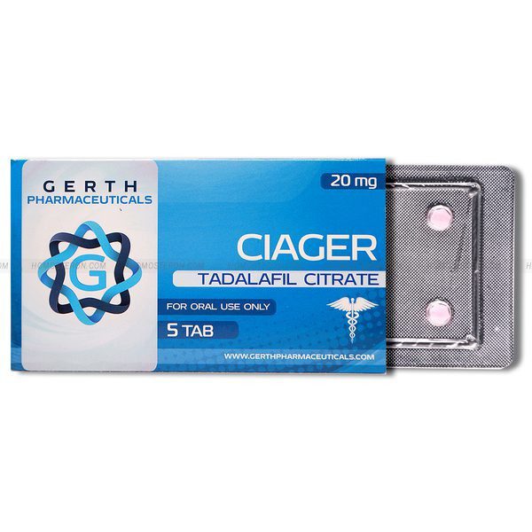 CIAGER 5tab/20mg (Tadalafil)