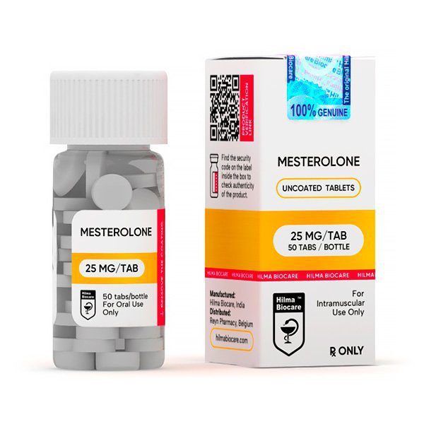 Mesterolone   25 mg / 50 tab