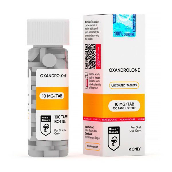 Oxandrolone 10 mg / 100 tab