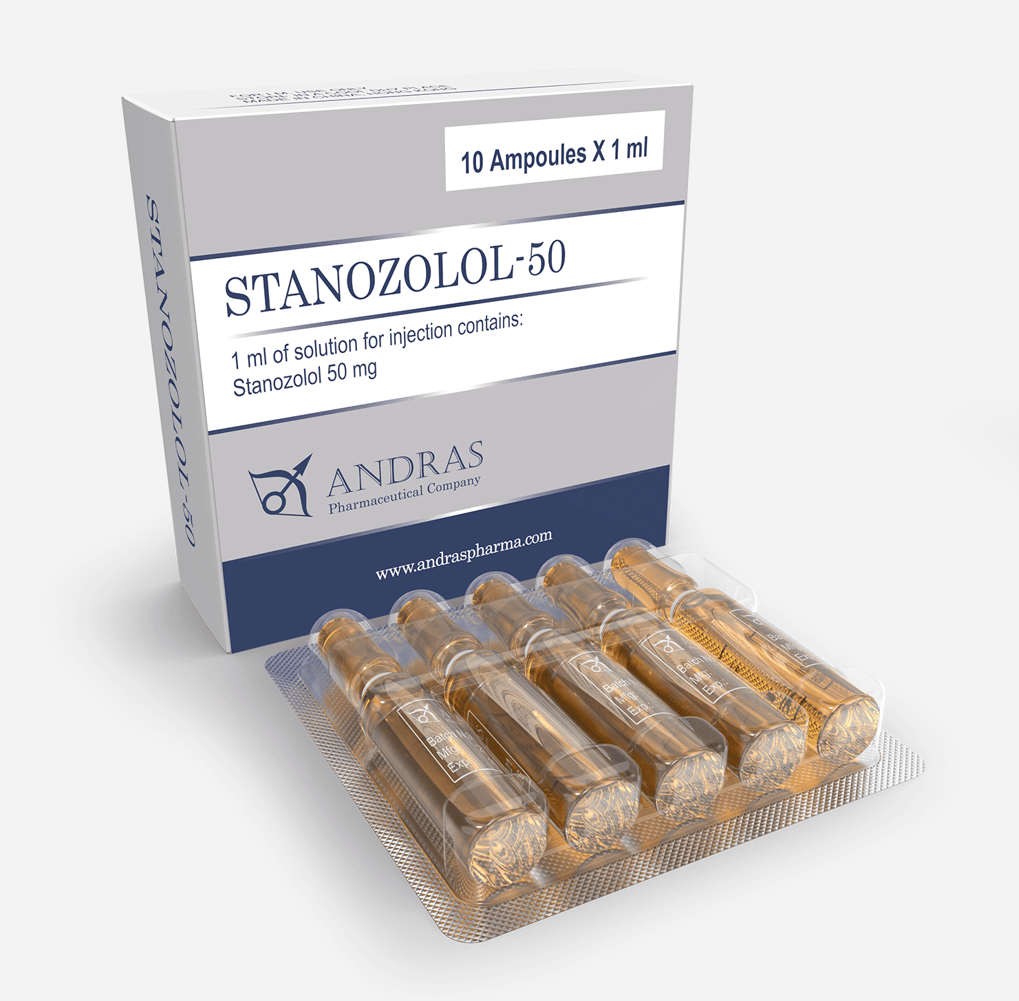 STANOZOLOL 10амп по 2мл 25мг/мл