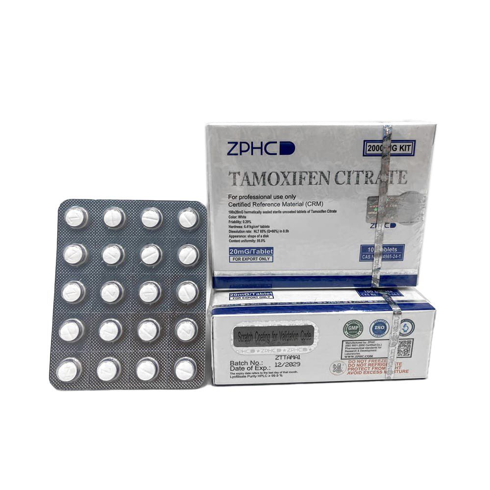 ZPHC NEW Tamoxifen Citrate 20MG/TAB - ЦЕНА ЗА 100 ТАБ
