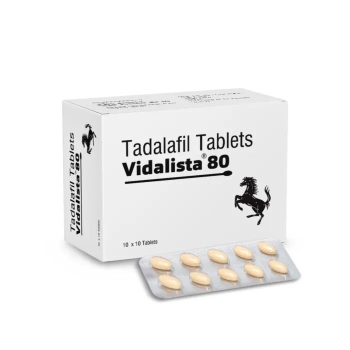 Tadalafil Tablets VIDALISTA 80MG/TAB - ЦЕНА ЗА 10 ТАБ