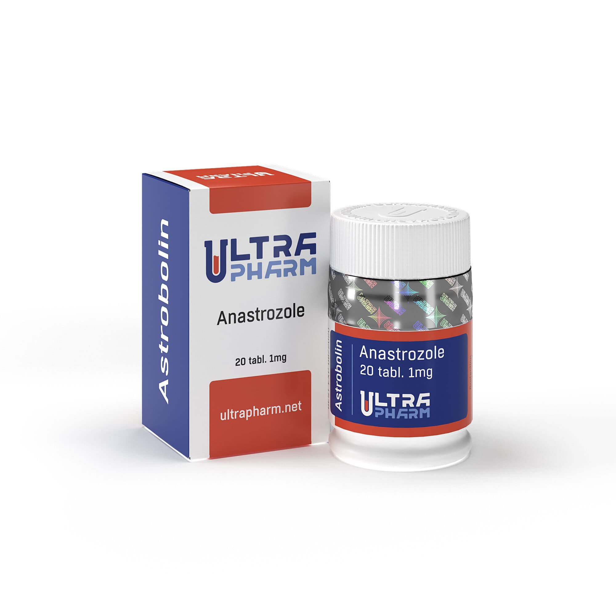 Ultra Anastrazole (годен до 08.2025) 1mg/tab - цена за 20 таблеток