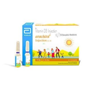 Vitamin D3 Injection 300000UI / 1amp - цена за 6 ампул (упаковка)