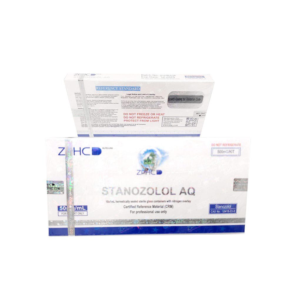 ZPHC NEW Stanozolol AQ 100mg/2ml - ЦЕНА ЗА 10 АМПУЛ